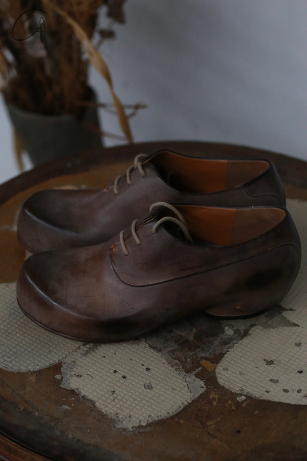 DOYS Turin Handmade Derby Shoes DS-TD0104-JIAOBAI Burnt White PD1